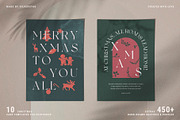 Christmas Card Templates & Extras, a Card Template by SilverStag Type Foundry (Thumbnail 17 of 20)