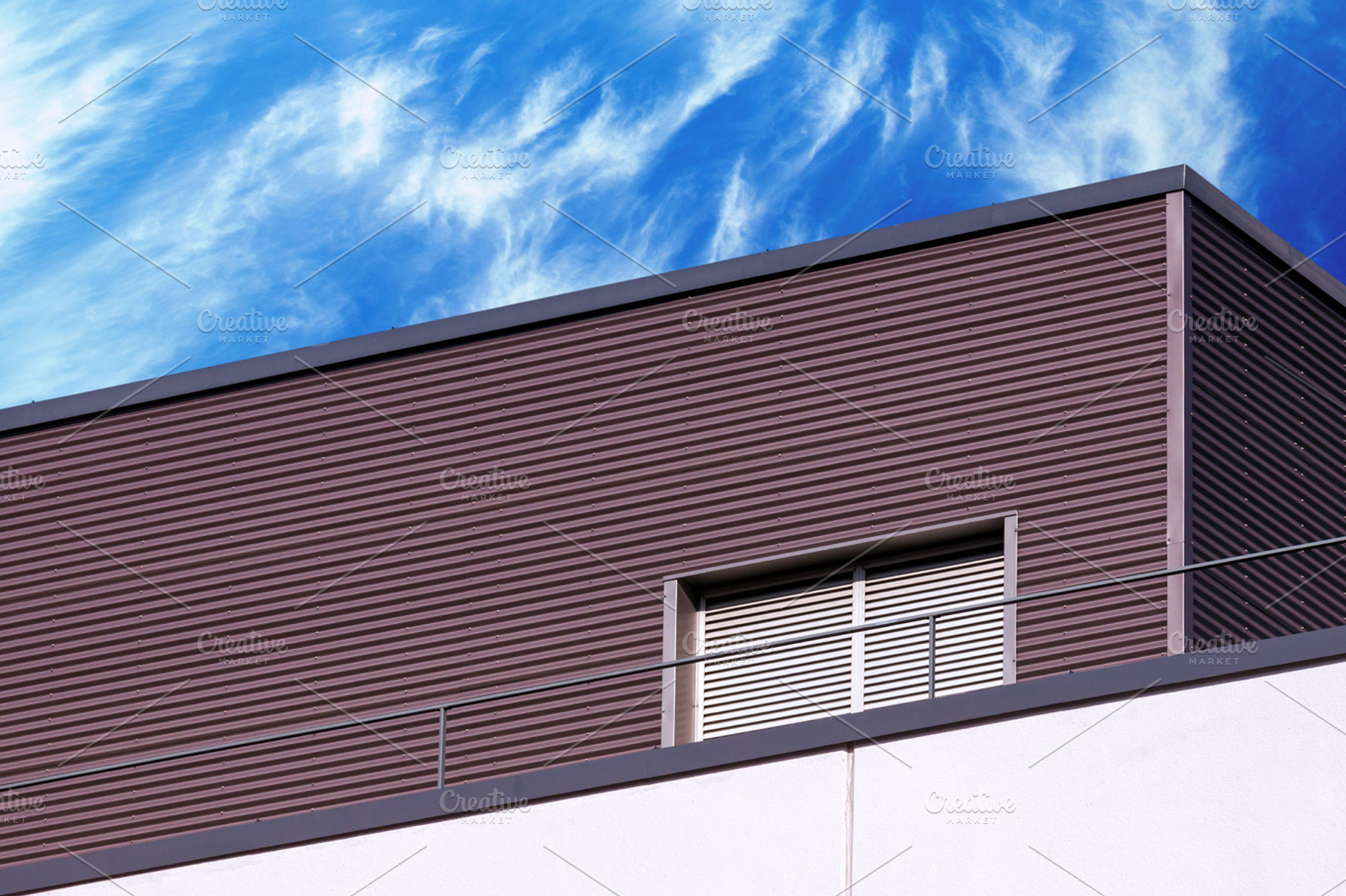Modern abstract building facade, an Architecture Photo by BOOCYS