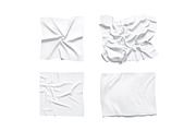 Wrinkled Cotton Textile Set 3D Model, an Object 3D Model by rebrandy (Thumbnail 1 of 9)
