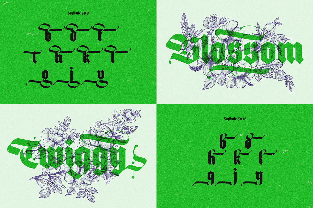 Black Brave Typeface, a Blackletter Font by alit design (Photo 18 of 21)