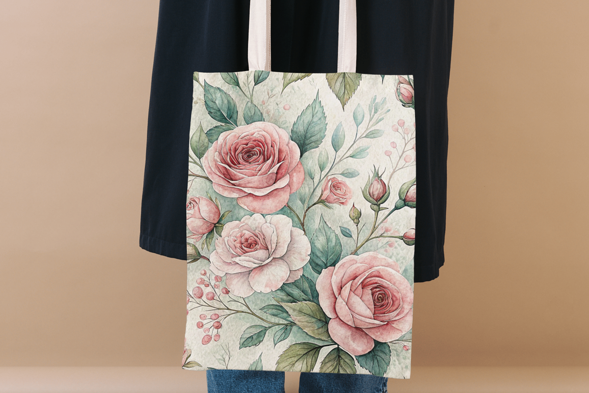 Shabby Chic Roses Seamless Pattern, a Pattern Graphic by FloridPrintables (Photo 9 of 10)