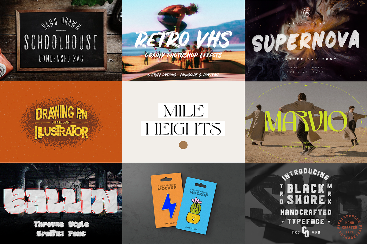 All Access Design Bundle, a Handwritten Font by Surplus Type Co (Photo 12 of 18)