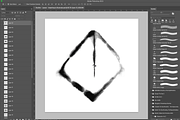Shibori Tie-Dye 35 Photoshop Brushes, a Brush Add-On by The Gypsy Goddess (Thumbnail 3 of 5)