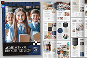 School Brochure Template, a Brochure Template by BrandPacks (Thumbnail 1 of 6)