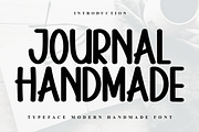 Journal Handmade, a Serif Font by InermediaSTUDIO (Thumbnail 1 of 7)