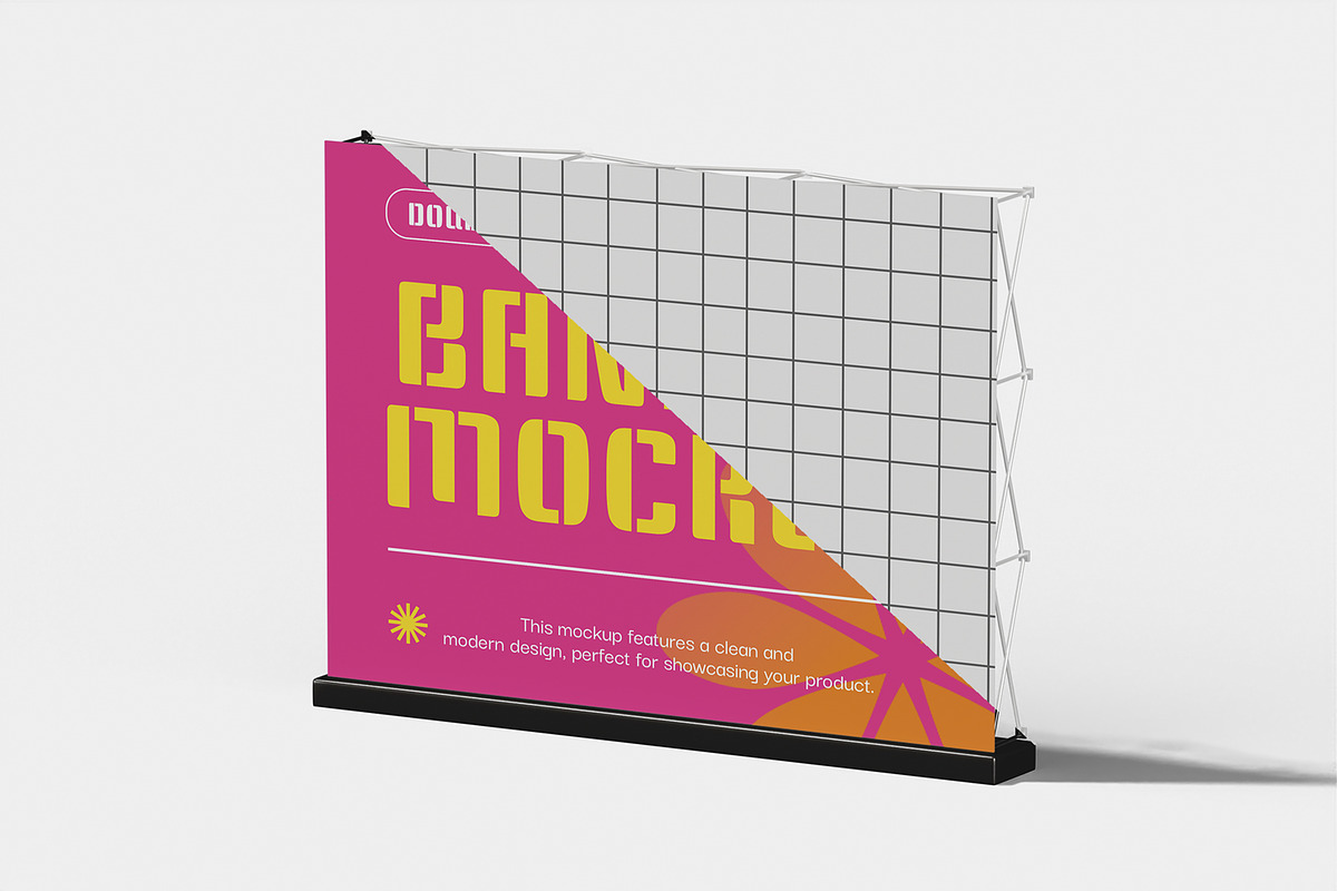 Banner Mockup, an Advertising Mockup by Unerispace (Photo 2 of 2)