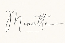 Minette | A Handwritten Font