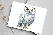 Watercolor Black White Halloween, an Illustration by Canvas Craft (Thumbnail 6 of 7)