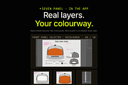 Hat Template - 7 Panel Hat, a Hat Mockup by Template Haven (Thumbnail 4 of 14)