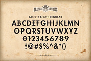 Bandit Bight – Font Family (4), a Font by Graphic Bandits (Thumbnail 3 of 9)