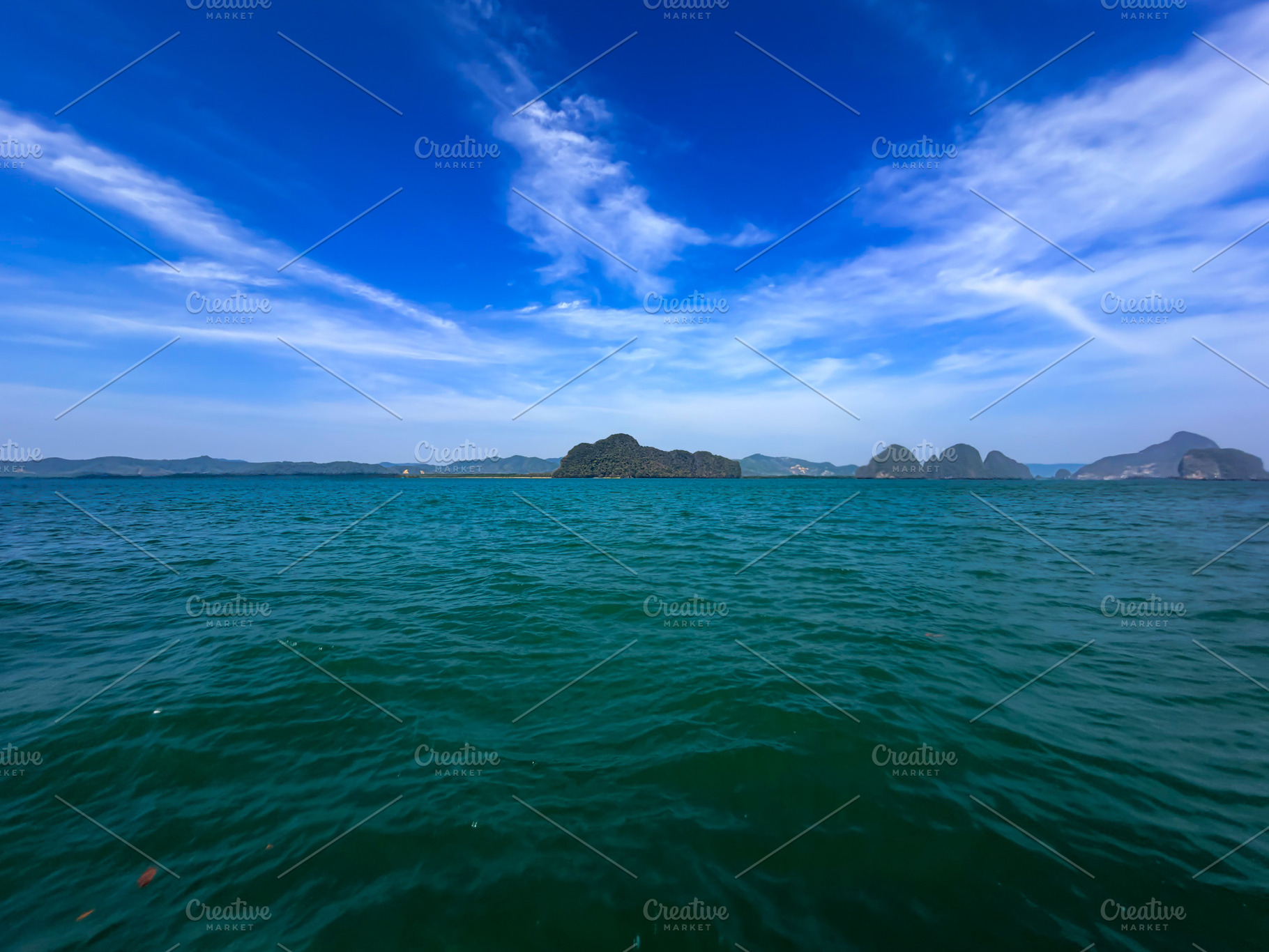 Tropical island in the sea, Thailand, a Nature Photo by AMMi