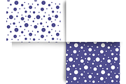 Purple Polka Dot Seamless Design Set, a Pattern Graphic by Earley Bird Design Studio (Thumbnail 5 of 8)