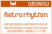 Funky Groove font, a Sans Serif Font by weknow (Thumbnail 4 of 8)