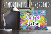 Handpainted abstract background 9, an Illustration by Mimi Bondi Studio (Thumbnail 4 of 6)