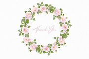 Pink Rose Pattern & Illustration, a Pattern Graphic by NataliArkushArt (Thumbnail 15 of 15)