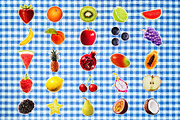 Halftone Fruit - Digital Stickers, an Object Graphic by jordynonacloud (Thumbnail 5 of 6)