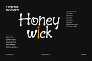 Honey Wick - Handmade Display, a Handwritten Font by Hasbi Creative (Thumbnail 9 of 10)