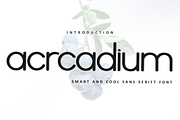 Acrcadium, a Sans Serif Font by InermediaSTUDIO (Thumbnail 1 of 8)