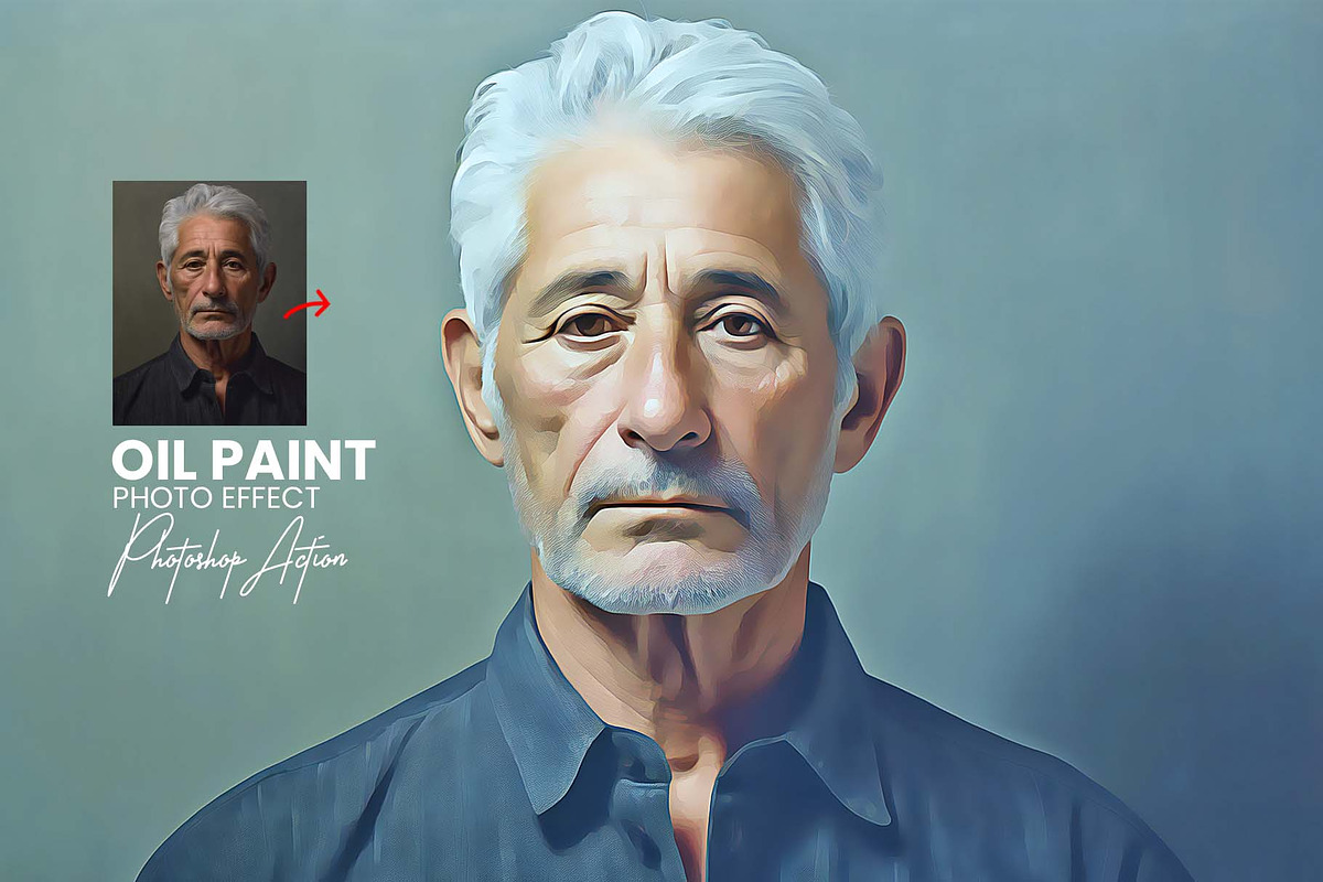 Oil Paint, an Action Add-On by MRI STUDIO (Photo 1 of 11)