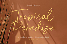 Tropical Paradise Font