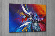 Landscape Canvas Mock-Up, a Pens & Pencil Mockup by MassDream (Thumbnail 2 of 9)