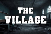 VARSITY SCHOOL VINTAGE FONT, a Slab Serif Font by Fourteen Letter (Thumbnail 3 of 10)