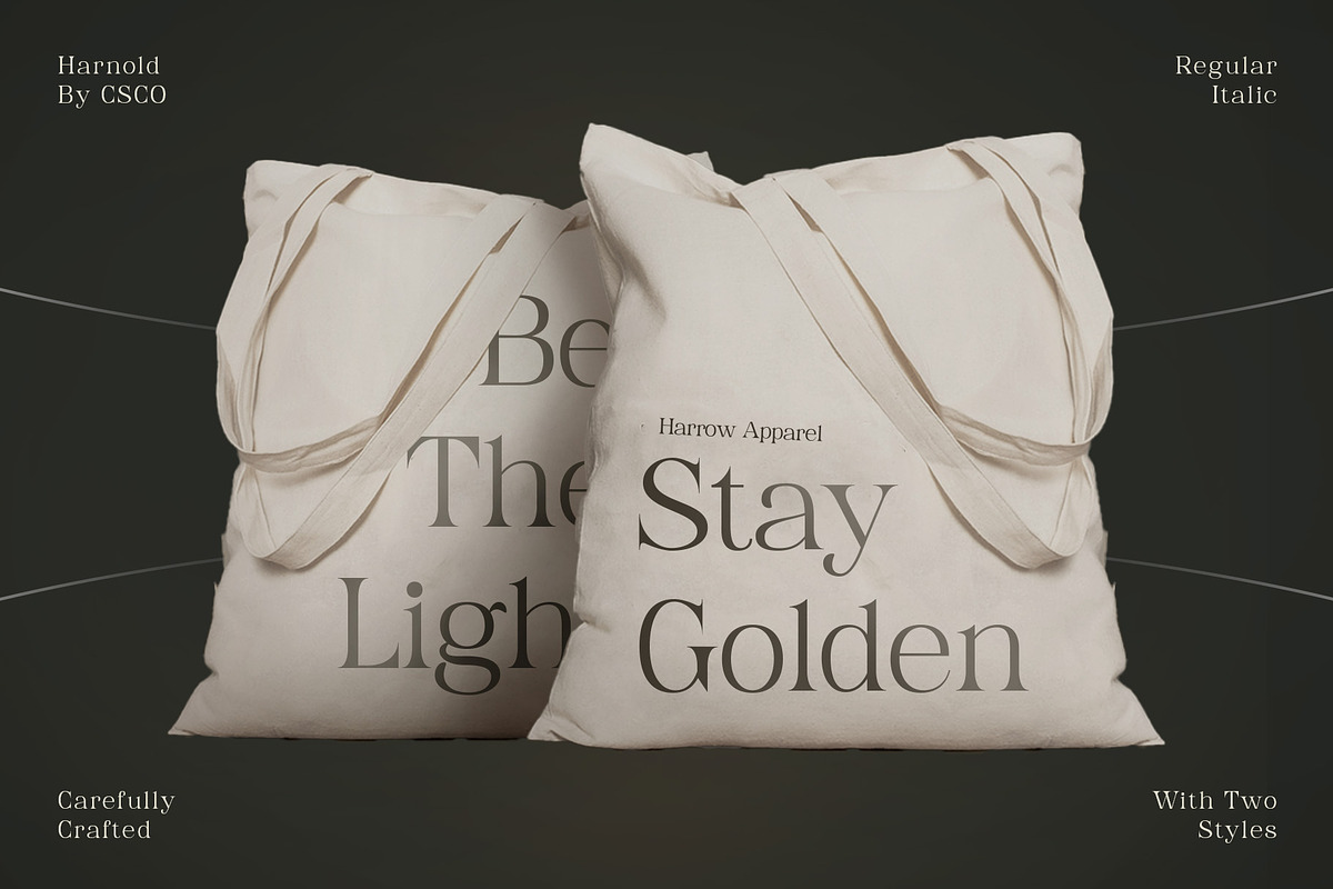 Harnold, a Serif Font by Craft Supply Co. (Photo 4 of 8)