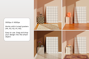 Framed Poster Mockup Bundle, a Print Template by Bonumo (Thumbnail 7 of 8)