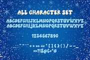 Hello Winter is a retro groovy font, a Handwritten Font by Brown Cupple (Thumbnail 6 of 7)