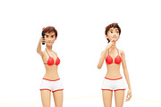 Jenny Swimsuit Character Promo Kit, a Person Illustration by Oleg Ribar (Thumbnail 19 of 27)