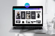 Fashion Instagram Templates, a Social Media Template by KeronnArt (Thumbnail 2 of 10)