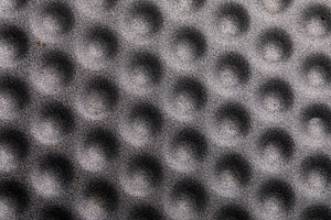 Gray Circular Pattern Texture, a Background Photo by Ales Munt