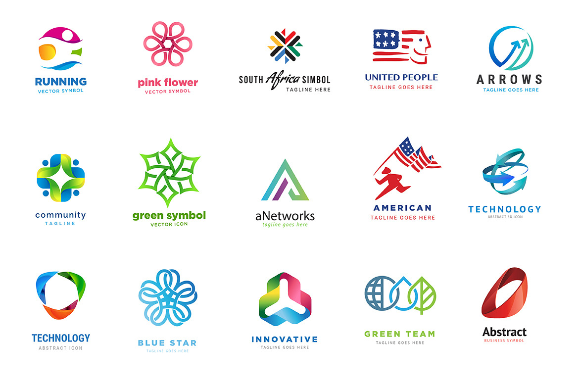 Set of logo design templates, a Branding & Logo Template by PureSolution