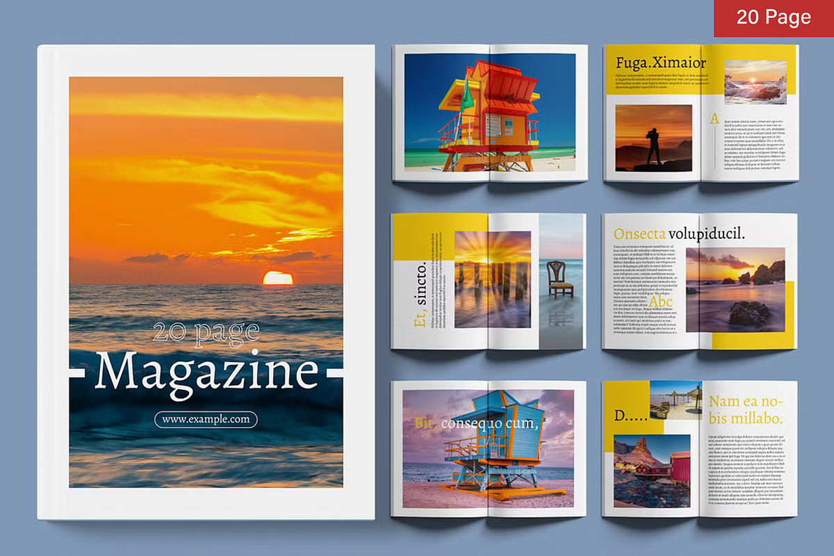 Magazine Bundle, a Magazine Template by ContestDesign (Photo 39 of 84)