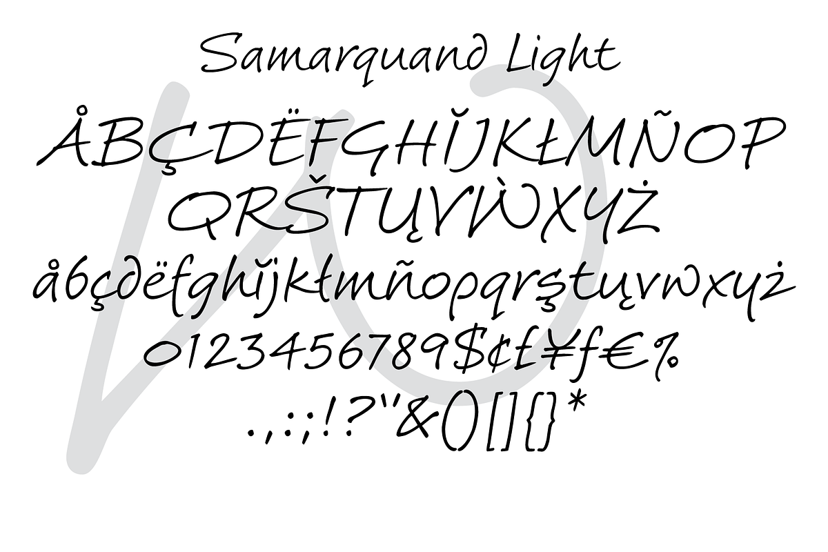 Samarquand, a Handwritten Font by BluHead Studio (Photo 4 of 7)