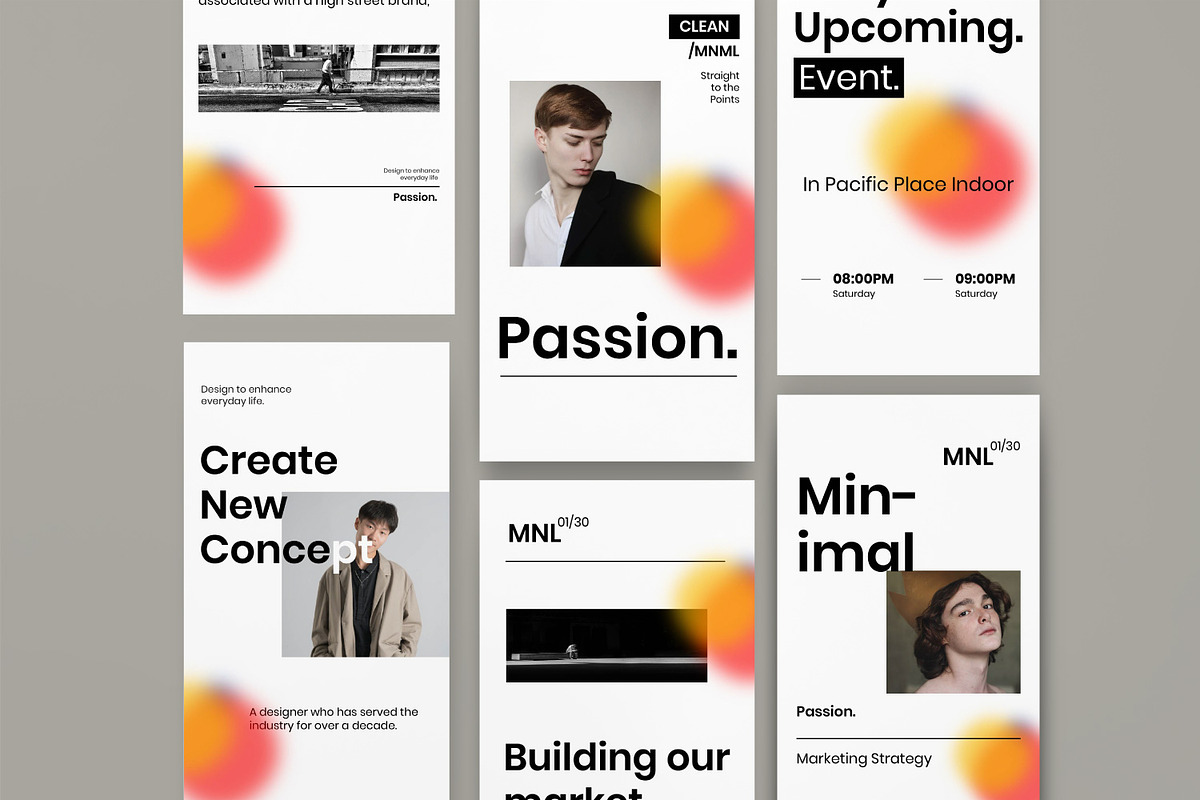 PASSION - Street Urban Social Media, a Social Media Template by Dirtytemp Studio (Photo 7 of 14)