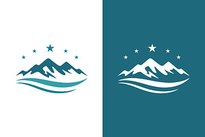 Mountain Logo | Outdoor & Adventure