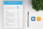 Modern Resume Template / CV Template, a Resume Template by SalientResume (Thumbnail 2 of 5)