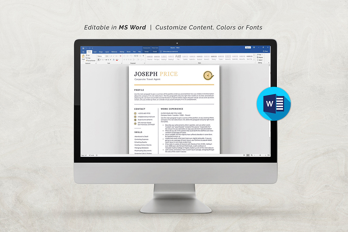 Resume, a Resume Template by DesignDevisers (Photo 8 of 10)