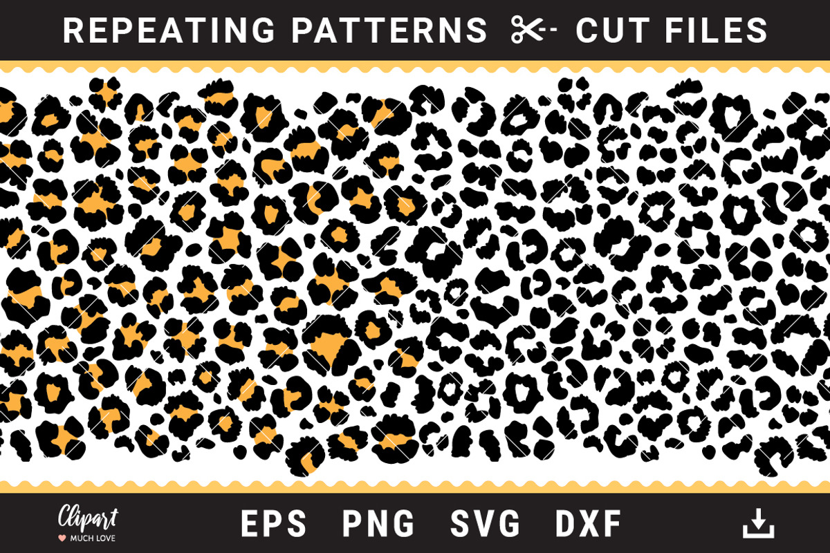 Leopard print SVG, Cheetah patterns, a Pattern Graphic by ClipartMuchLove (Photo 1 of 6)