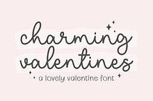 Charming Valentines - Script Font