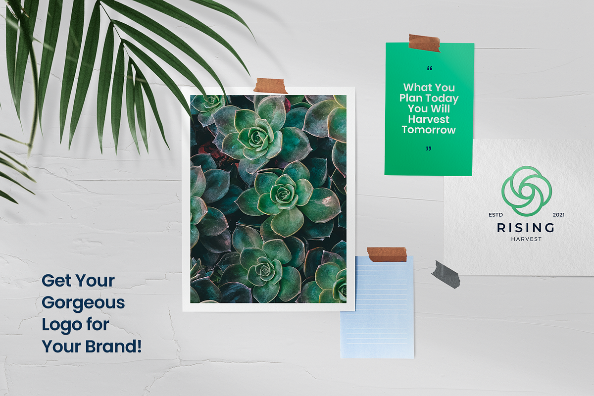 Monoline Nature Logo Template, a Branding & Logo Template by Rukuru Studio (Photo 4 of 6)