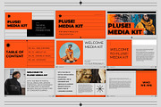 PLUSE! MediaKit PowerPoint Templates, a Presentation Template by Invasi Studio (Thumbnail 7 of 13)