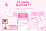 Pretty in Pink Branding Starter Kit, a Social Media Template by Hell Yeah Designs (Thumbnail 10 of 13)