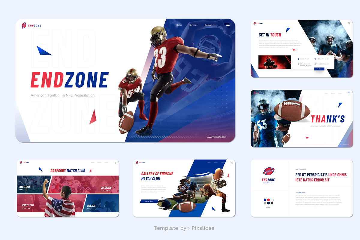 American Football Keynote, a Presentation Template by Pixslides (Photo 5 of 7)