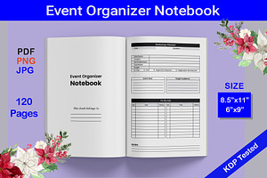 Event Organizer Notebook Editable