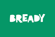 Bready – Handmade Display Font, a Font by Imran Haroon (Thumbnail 1 of 5)