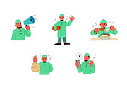 Character Eid Fitr Man Vol 2, a Person Illustration by SLAB! Design (Thumbnail 2 of 3)