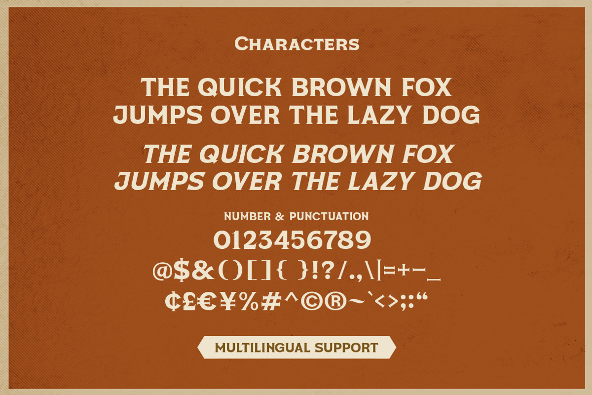 Silvano Western - Display Typeface, a Font by Letterhend Studio (Photo 6 of 9)
