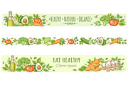 Organic Food and Eco Grocery Kit, a Food Illustration by Artspace (Thumbnail 7 of 11)